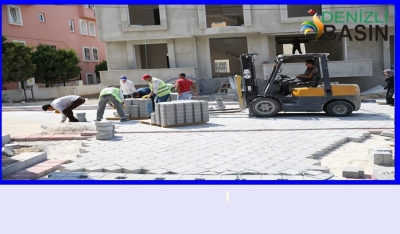 MERKEZEFENDİ´DE ÜST YAPI ÇALIŞMALARI DOLUDİZGİN