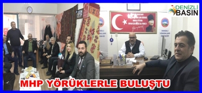 MHP YÖRÜKLERLE BULUŞTU