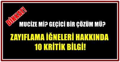 Mucize mi? Geçici Bir Çözüm Mü?