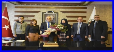 Öğrencilerden Başkan Özbaş’a Teşekkür Ziyareti