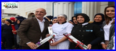 OSB BAŞKANI BAHAR EMEKÇİ KADINLARI YALNIZ BIRAKMADI