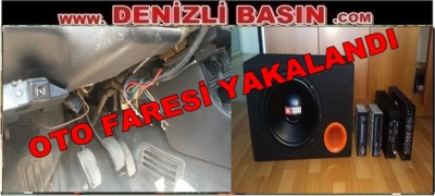 OTO FARESİ YAKALANDI
