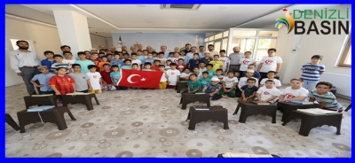 PAMUKKALE BELEDİYESİ’NDEN KUR-AN KURSLARINA DESTEK