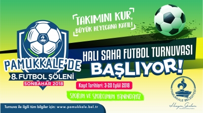 PAMUKKALE BELEDİYESİ’NDEN FUTBOL ŞÖLENİNE DAVET