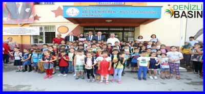 PAMUKKALE BELEDİYESİ’NDENAnchor  ÇOCUKLARA OKUL HEDİYESİ