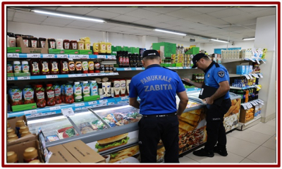 PAMUKKALE BELEDİYESİ'NDEN MARKETLERE YOĞUN DENETİM