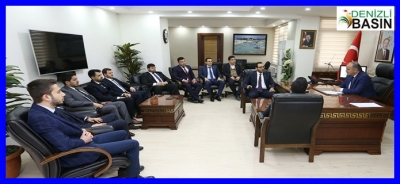 PAMUKKALE BELEDİYESİ GENÇ MÜSİAD’I AĞIRLADI