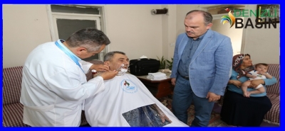 PAMUKKALE BELEDİYESİ’NDEN  2 BİN KİŞİYE EVDE BAKIM HİZMETİ