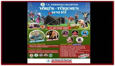 PAMUKKALE BELEDİYESİ’NDEN YÖRÜK-TÜRKMEN ŞENLİĞİ’NE DAVET