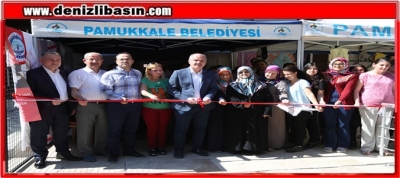 PAMUKKALE BELEDİYESİ’NDEN  EL SANATLARINA BÜYÜK DESTEK