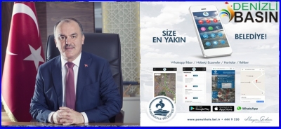 PAMUKKALE BELEDİYESİ ARTIK CEPTE