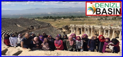 PAMUKKALE BELEDİYESİ SİMAVLI ÖĞRENCİLERİ KONUK ETTİ