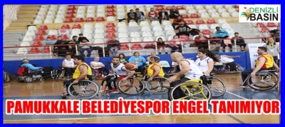 PAMUKKALE BELEDİYESPOR ENGEL TANIMIYOR