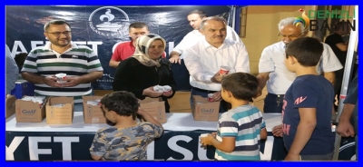 PAMUKKALE’DE ÇOCUKLAR EĞLENMEYE DEVAM EDİYOR