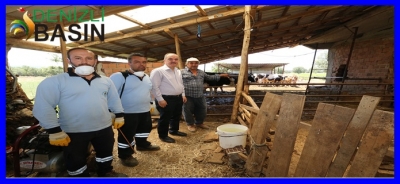 PAMUKKALE’DE SİNEK VE HAŞERE İLE MÜCADELE ARALIKSIZ SÜRÜYOR