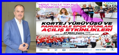 PAMUKKALE’YE ÜNLÜ AKINI OLACAK