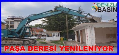 PAŞA DERESİ YENİLENİYOR