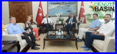 PAÜ Rektörü Bağ, Vali Karahan’ı Ziyaret Etti