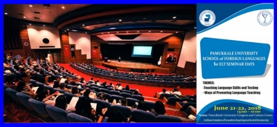 PAÜ’de ‘1. İngiliz Dili Eğitimi Mesleki Gelişim Seminer Günleri