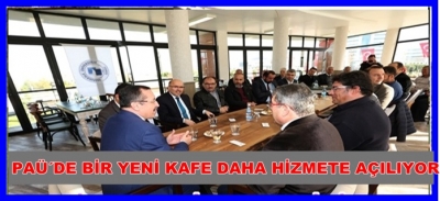 PAÜ’de Bir Yeni Kafe Daha Hizmete Açılıyor