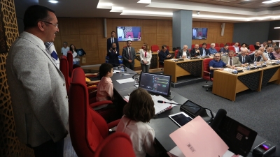 PAÜ’de Rektörlük Koltuğuna İlkokul Öğrencisi Rümeysa Çoban Oturdu