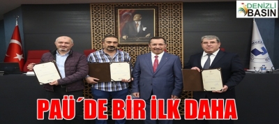 PAÜ’den Bir İlk Daha