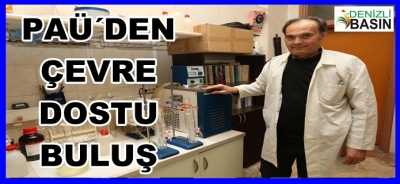 PAÜ´DEN ÇEVRE DOSTU BULUŞ