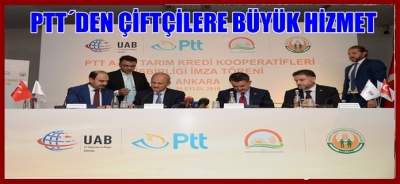 PTT’den Çiftçilere Büyük Hizmet