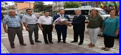 REKTÖR BAĞ MUHTARLAR TOPLANTISINA KATILDI