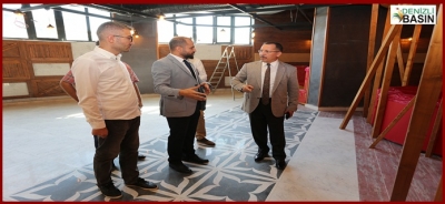 Rektör BAĞ Tıp Fakültesi’nin Yeni Kantininde İncelemelerde Bulundu