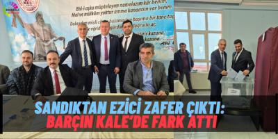 Sandıktan Ezici Zafer Çıktı: Barçın Kale’de Fark Attı