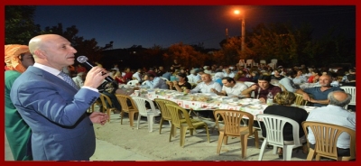 SARAYKÖY BELEDİYESİ ALEVÎ-BEKTAŞÎ VATANDAŞLAR İÇİN İFTAR YEMEĞİ DÜZENLEDİ