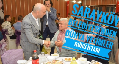 Sarayköy Belediyesi’nden “Dünya Yetimler Günü” iftarı