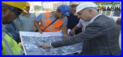 Sarayköy’de Doğal Gaz Hattı Döşeme Çalışmaları Start Aldı