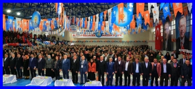Sarayköy’de İl Kongrelerini aratmayan AK Parti İlçe Kongresi