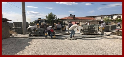 SARILAR MAHALLESİNDE ÜST YAPI ÇALIŞMASI