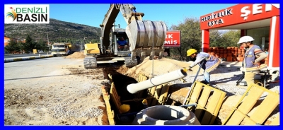 Serinhisar Modern Alt Yapıya Kavuşuyor