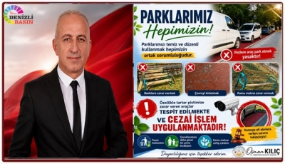 Serinhisar’da Parklara Zarar Verenlere Cezai İşlem