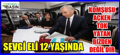 SEVGİ ELİ 12 YAŞINDA