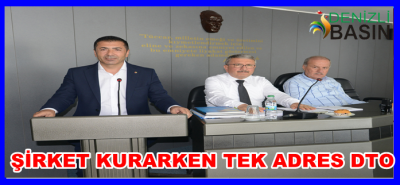   ŞİRKET KURARKEN TEK ADRES DTO