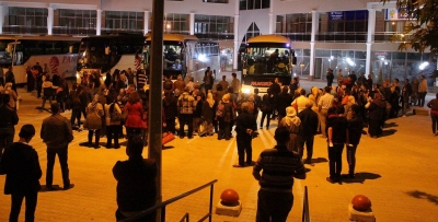  SON KAFİLEYİ BAŞKAN UĞURLADI