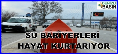 Su Bariyerleri Hayat Kurtarıyor