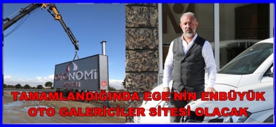  TAMAMLANDIĞINDA EGE´NİN EN BÜYÜK GALERİCİLER SİTESİ OLACAK