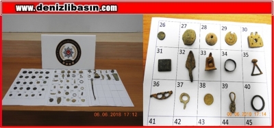 TARİHİ ESER KAÇAKÇILARI YAKALANDI