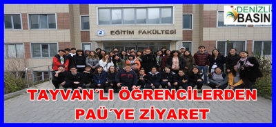 Tayvanlı Öğrencilerden PAÜ’ye Ziyaret