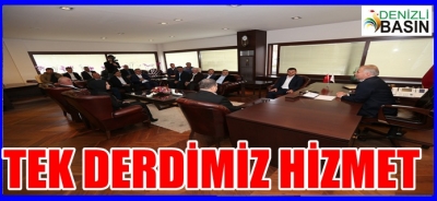 TEK DERDİMİZ HİZMET