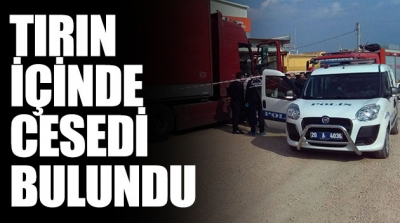  TIRIN İÇİNDE CESEDİ BULUNDU