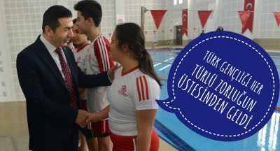 TÜRK GENÇLİĞİ, HER TÜRLÜ ZORLUĞUN ÜSTESİNDEN GELİR