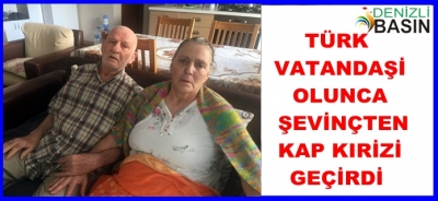 TÜRK VATANDAŞI OLUNCA SEVİNÇTEN KALP KRİZİ GEÇİRDİ