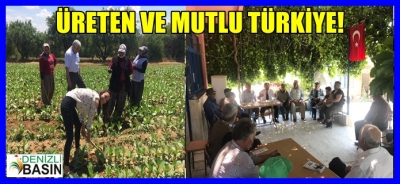 ÜRETEN VE MUTLU TÜRKİYE!